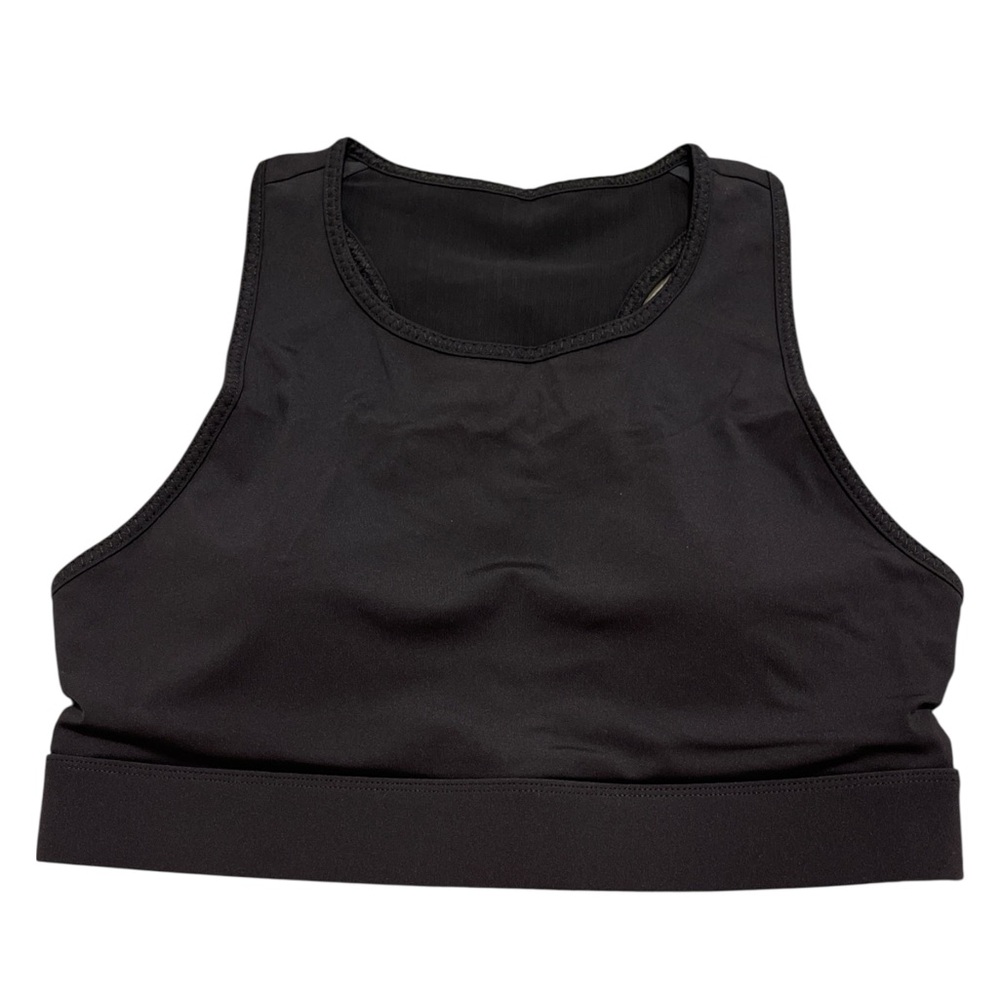 JustFab Black Racerback Sports Bra Intimates